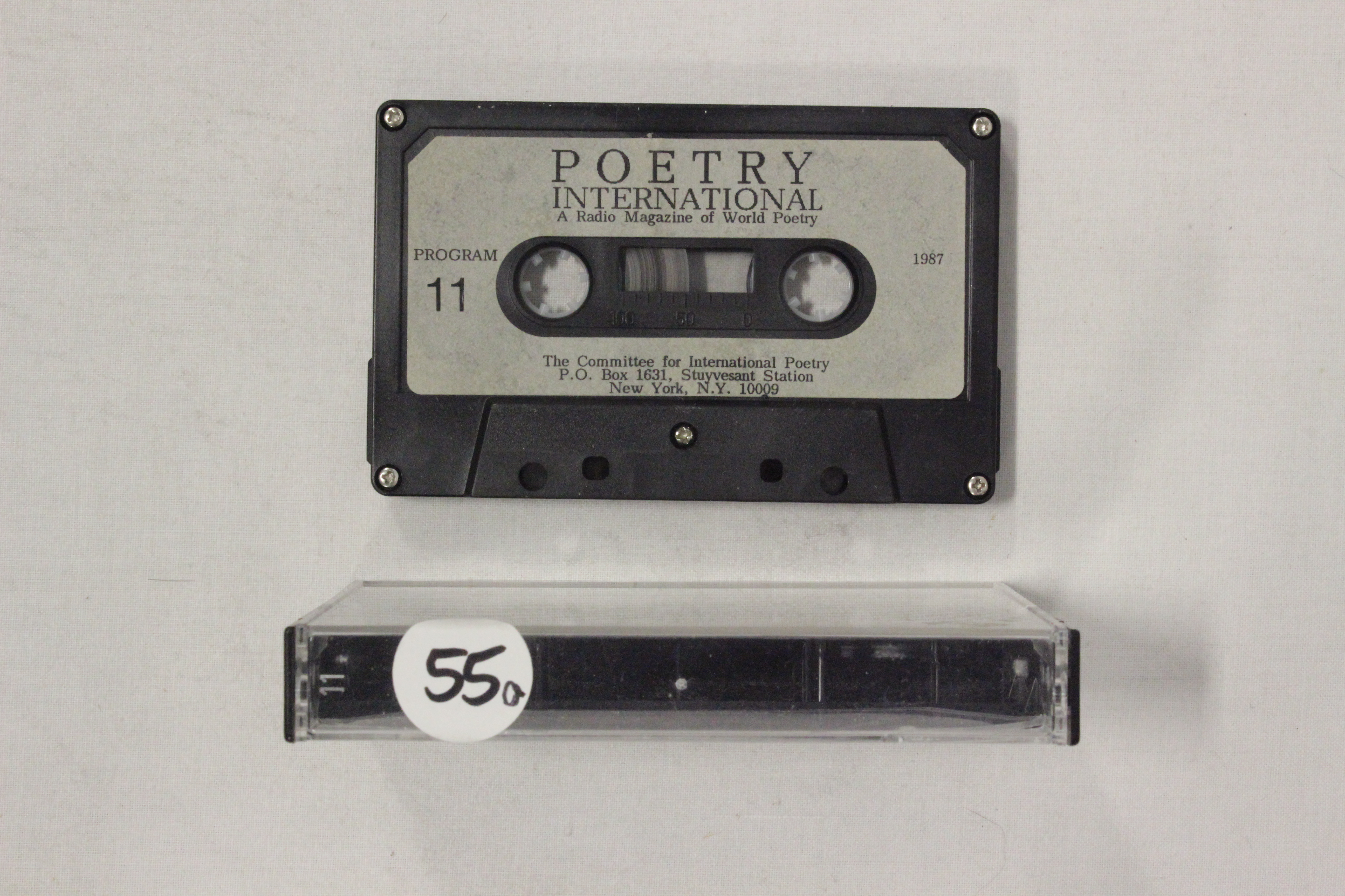  Verse on Poetry International: A Radio Magazine of World Poetry, program 11