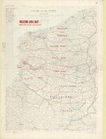 Calais to the Somme : billeting area map, issued with O.A., 414., dated 23-10-18