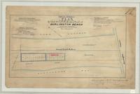 Plan of lots A.B.C.D.E.F. and of lots G, H, I, J, K, (south side of canal), at Burlington Beach, Saltfleet Township.