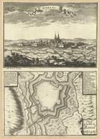 Marsal ; Plan de la Ville de Marsal