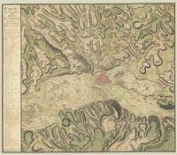 Carte des environs de Metz