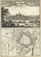 Mons ; Plan de la Ville de Mons