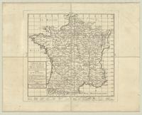 Tableau de la carte générale de la France [index sheet]