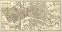 A new pocket plan of the Cities of London & Westminster; with the borough of Southwark