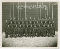 1943-12, C.T.A.A. "C" Coy. Platoon No. I. O.T.C. [Officers' Training Centre] Brockville, Ontario