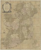 Bowles's new and accurate map of Ireland divided into it's several provinces, counties and baronies