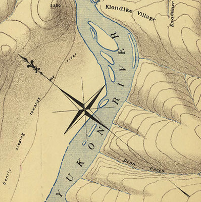 Yukon Map 1898 on 10 sheets