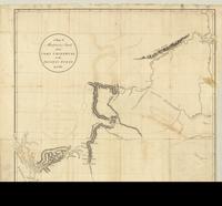 A map of Mackenzie's track from Fort Chipewyan to the Pacific Ocean in 1793