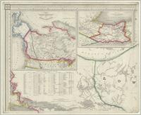 Map of the provinces of Canada, New Brunswick, Nova Scotia, Newfoundland and Prince Edward Island