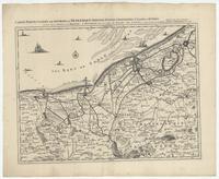 [08]. Carte particuliere des environs de Dunkerque, Bergues, Furnes, Gravelines, Calais, et autres