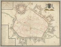 Plan des ville et citadelle de Tournay