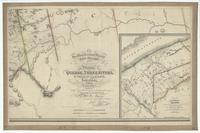 This topographical map of the districts of Quebec, Three Rivers, St. Francis and Gaspé, Lower Canada