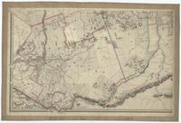 This topographical map of the districts of Quebec, Three Rivers, St. Francis and Gaspé, Lower Canada