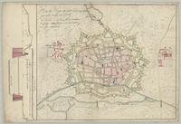 Plan du projet de Mr de Vauban pour la ville de Toul