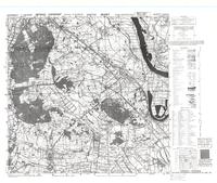 Xanten, Defence Overprint [Operation Veritable--Hochwald Forest], 20 February 1945 [monochrome]