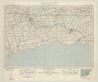 Dunnville, ON. 1:63,360. Map sheet 030L13, [ed. 4], 1938