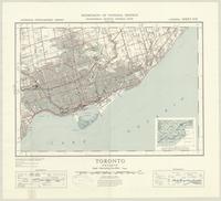 Toronto, ON. 1:63,360. Map sheet 030M11, [ed. 7], 1942
