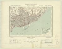 Toronto, ON. 1:63,360. Map sheet 030M11, [ed. 8], 1949
