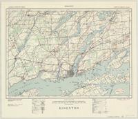 Kingston, ON. 1:63,360. Map sheet 031C01-C02-C07-C08, [ed. 1], 1940