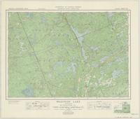 Mazinaw Lake, ON. 1:63,360. Map sheet 031C14, [ed. 1], 1947