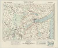 Barrie, ON. 1:63,360. Map sheet 031D05, [ed. 5], 1943
