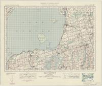 Beaverton, ON. 1:63,360. Map sheet 031D06, [ed. 3], 1939