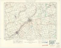 Woodstock, ON. 1:63,360. Map sheet 040P02, [ed. 4], 1938