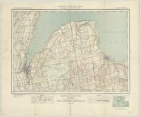 Owen Sound, ON. 1:63,360. Map sheet 041A10, [ed. 1], 1945