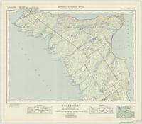 Tobermory, ON. 1:63,360. Map sheet 041H03-H04, [ed. 1], 1946