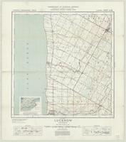 Lucknow, ON. 1:63,360. Map sheet 040P13, [ed. 1], 1937