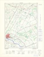 Dunnville, ON. 1:25,000. Map sheet 030L13H, [ed. 1], 1969