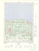Lincoln (Beamsville), ON. 1:25,000. Map sheet 030M03E, [ed. 2], 1973