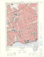 West Toronto, ON. 1:25,000. Map sheet 030M11E, [ed. 3], 1974