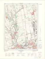 Woodbridge, ON. 1:25,000. Map sheet 030M13A, [ed. 3], 1973