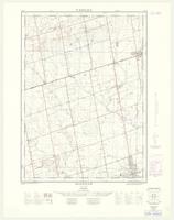 Markham, ON. 1:25,000. Map sheet 030M14F, [ed. 1], 1963