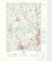 Brooklin, ON. 1:25,000. Map sheet 030M15E, [ed. 1], 1969