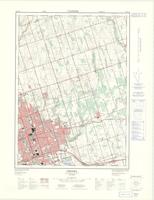Oshawa, ON. 1:25,000. Map sheet 030M15F, [ed. 2], 1976
