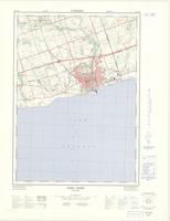 Port Hope, ON. 1:25,000. Map sheet 030M16F, [ed. 1], 1969