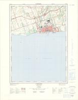 Cobourg, ON. 1:25,000. Map sheet 030M16G, [ed. 1], 1969