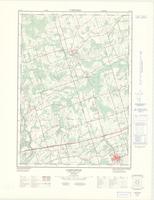 Castleton, ON. 1:25,000. Map sheet 031C04D, [ed. 1], 1970