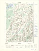 Wooler, ON. 1:25,000. Map sheet 031C04G, [ed. 1], 1970