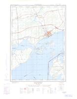 Gananoque, ON. 1:25,000. Map sheet 031C08B, [ed. 1], 1960