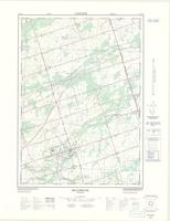 Millbrook, ON. 1:25,000. Map sheet 031D01E, [ed. 1], 1972