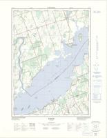 Keene, ON. 1:25,000. Map sheet 031D01G, [ed. 1], 1972