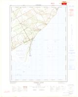 Turkey Point, ON. 1:25,000. Map sheet 040I09F, [ed. 1], 1971