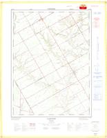 Langton, ON. 1:25,000. Map sheet 040I10H, [ed. 1], 1970