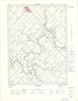 Glencoe, ON. 1:25,000. Map sheet 040I12G, [ed. 1], 1974