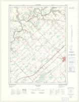 Dutton, ON. 1:25,000. Map sheet 040I12H, [ed. 1], 1974