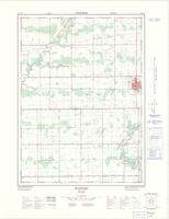 Watford West, ON. 1:25,000. Map sheet 040I13E, [ed. 1], 1972