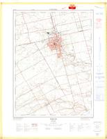 Simcoe, ON. 1:25,000. Map sheet 040I16C, [ed. 1], 1971